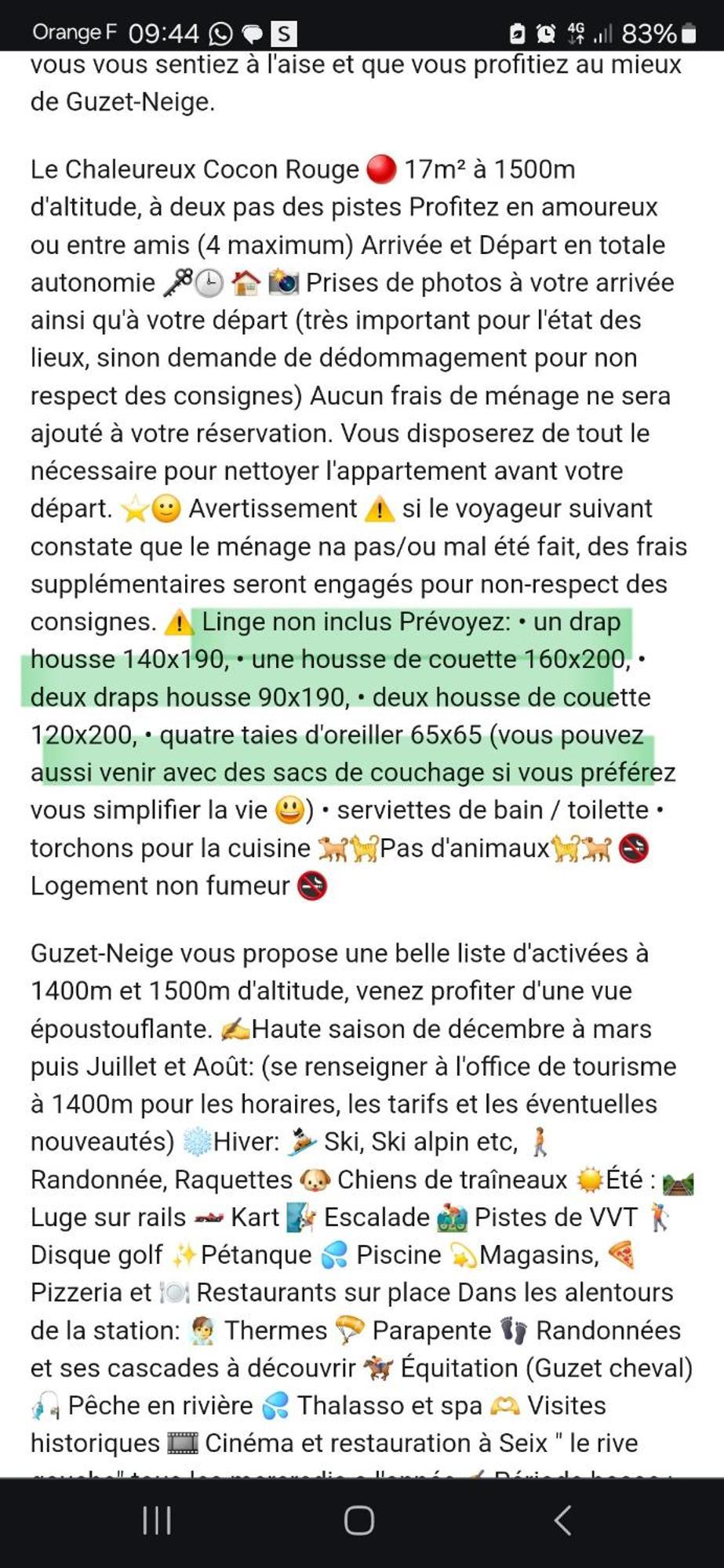 Le Chaleureux Cocon Rouge Apartamento Ustou Exterior foto